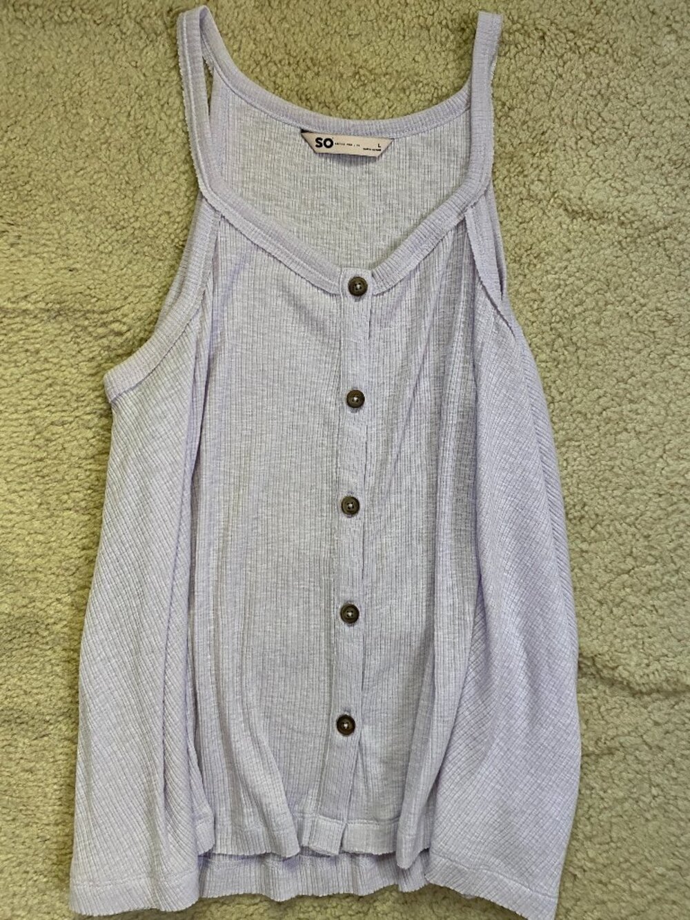 Flowy Tank, Large, Lilac